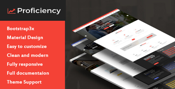 Proficiency One Page Business Theme