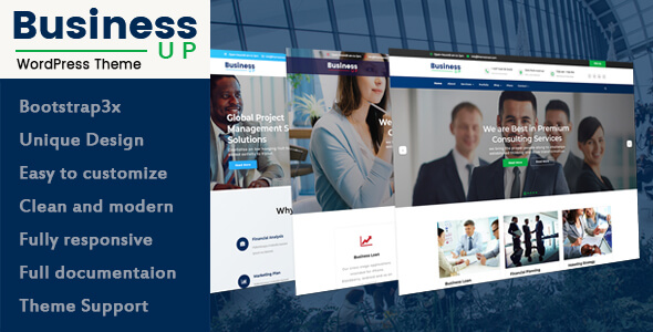 Businessup WordPress Theme