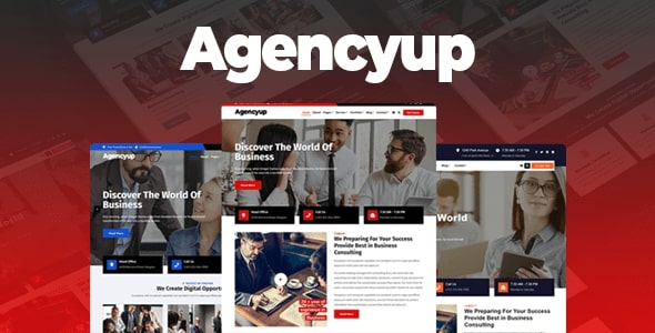 Agencyup PRO Business WordPress Theme
