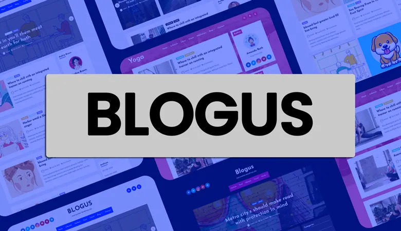 Blogus Pro Minimal Blog & Magazine WordPress Theme