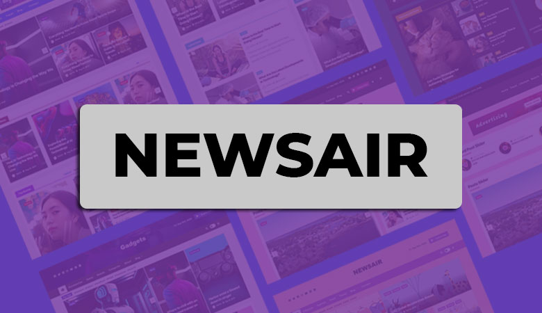 NewsAir Pro Magazine & Blog WordPress Theme